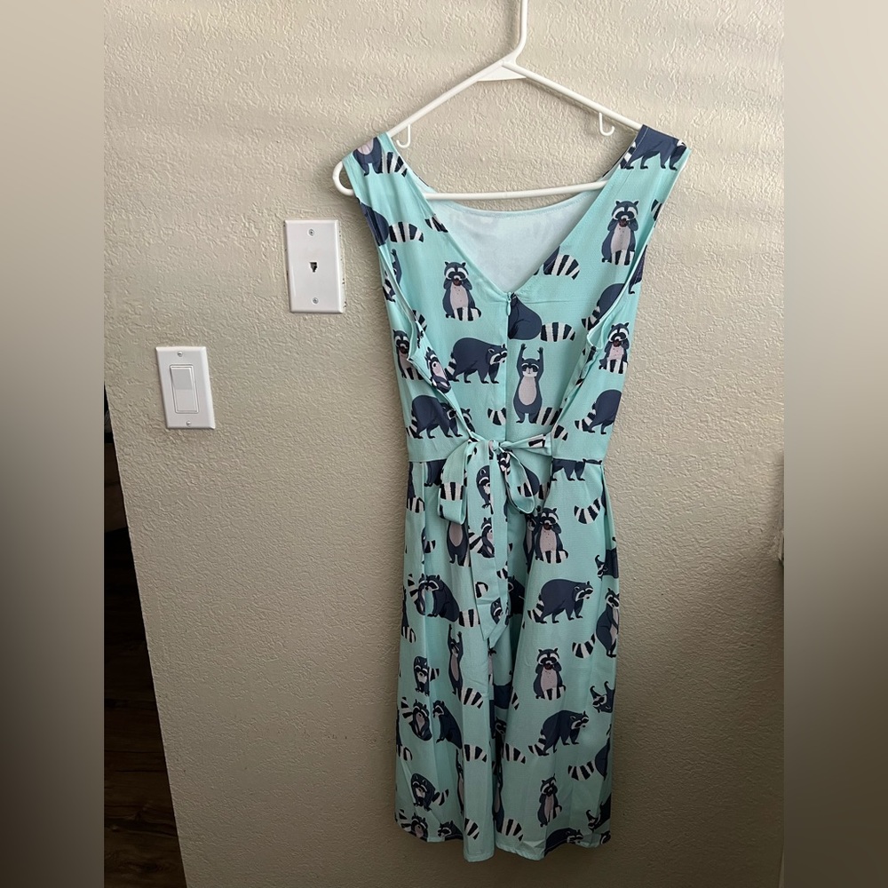 Women’s raccoon dress